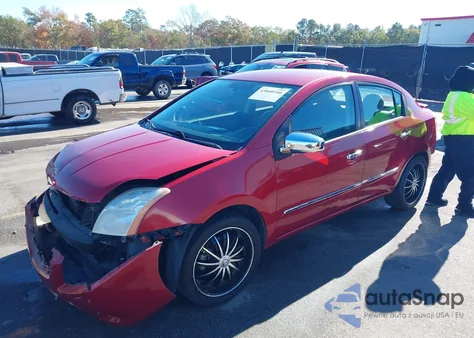 2012 Nissan Sentra 2.0 S из США, поврежденный, VIN 3N1AB6AP6CL651723